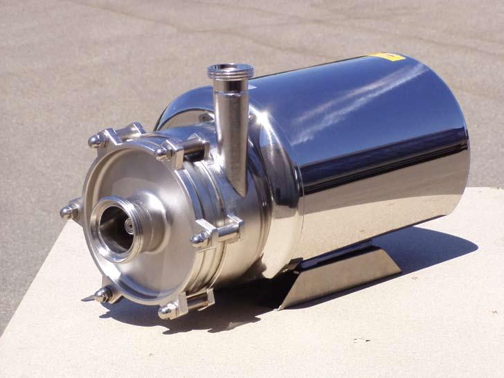 Pompe Centrifughe Multistadio Serie CV Standard design Pompe centrifughe multistadio a girante chiusa per medie e alte prevalenze.