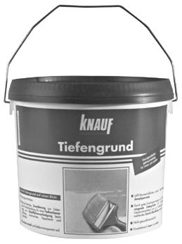 Primer e impermeabilizzanti Tiefengrund Tiefengrund Fondo impregnante trasparente acrilico per Lastre Knauf.
