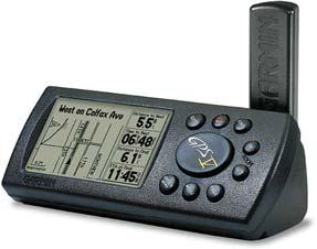 Figura 15: Ricevitore desktop Garmin DETTAGLIO DELLE ODIERNE TECNICHE GPS Le applicazioni della tecnologia GPS sono praticamente illimitate.