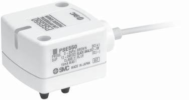 Sensore per bassa pressione differenziale Serie PSE550 RoHS PSE550 Specifiche uscita Uscita tensione da 1 a 5 V 28 Uscita corrente da 4 a 20 ma Codici di ordinazione Opzione 2 (connettore) Assente