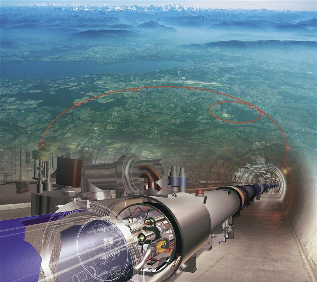 Large Hadron Collider (LHC) Una enorme macchina costruita al