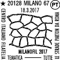 17/3/2017 (F) Annullo dedicato ai 125 Anni Unione Filatelica Lombarda Milano g.