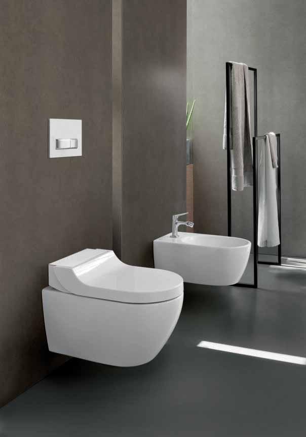 Geberit AquaClean Tuma Comfort. Elemento aggiuntivo: semplice e versatile.