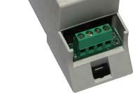 Sviluppato su modulo DIN EN43880 adatto per guida DIN EN50022 che ne permette la collocazione diretta su quadro elettrico. Ingresso: seriale RS485.