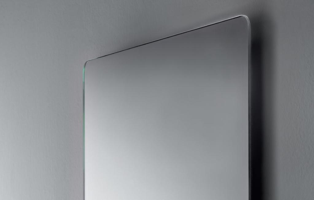 SPECCHIERE A FILO LUCIDO CON SPIGOLI ARROTONDATO SP 2,5 CM POLISHED EDGE MIRRORS WITH ROUNDED CORNERS THICK 2,5 CM Falper Design SPECCHIERE A FILO LUCIDO SP 2,5 CM STRAIGHT EDGES MIRRORS THICK 2,5 CM