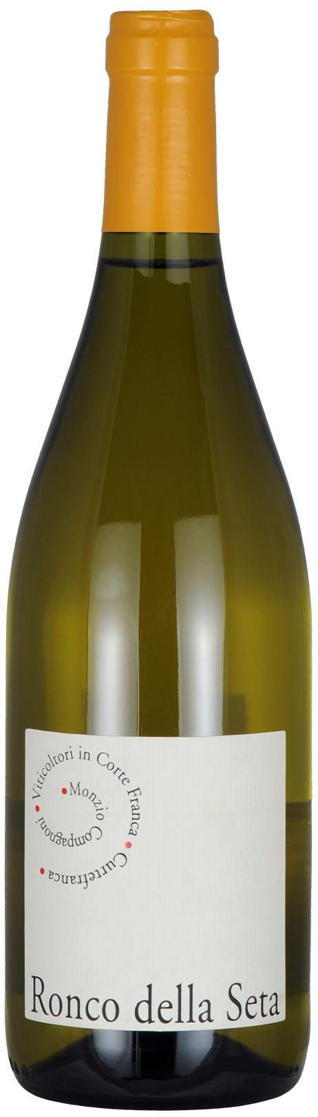 Ronco della Seta Curtefranca Bianco D.O.C. 2014 Denominazione di Origine Controllata: Curtefranca bianco Uve: 70% Chardonnay e 30% Pinot Bianco. Produzione annua: 10.