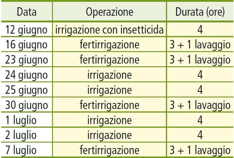 Calendario degli