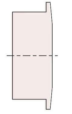 frontale piatto 26x29 regolabile in verticale da mm 7 a 2 e in orizzontale ± mm 2 6 0 ISE038 Contropiastra chiusa