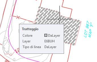 Tavolozza delle proprietà e le proprietà rapide Ogni oggetto in AutoCAD è definito dalle sue proprietà geometriche e rappresentative.