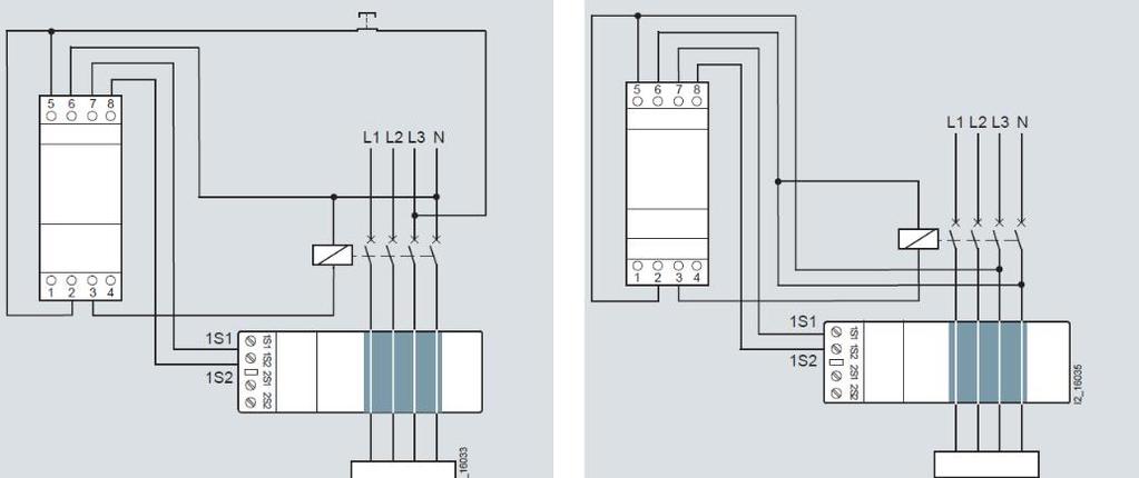 reset automatico RCM analogico, 5SV8000-6KK, bobina di minima tensione