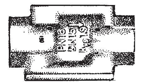 Le WVS possono essere utilizzate per R717 (ammoniaca). Ag0_0001 Identificazione La valvola per acqua Danfoss WVFM è costituita da un corpo valvola e da un soffietto.