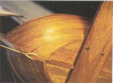 Foto 22 - Nella chiglia la giunzione della ruota di prua con una