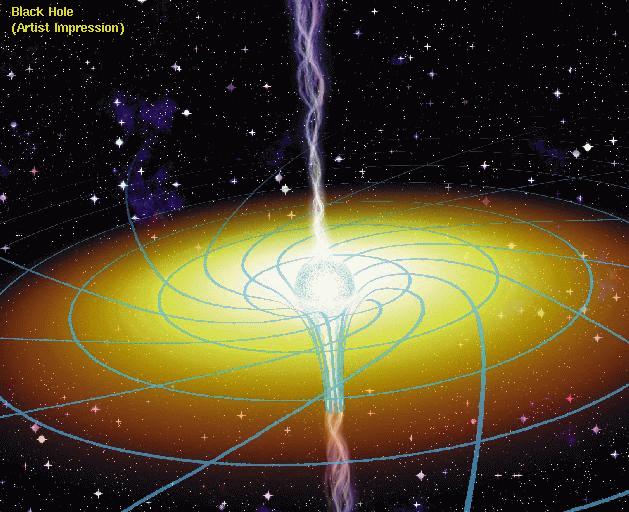 Acceleratore cosmico 3 BUCO NERO Processo simile alla formazione delle pulsars.