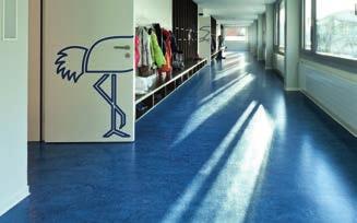 physical agents The satin finish makes the product suited for floor applications, in order to renovate old