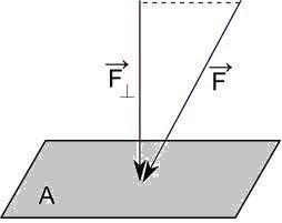1.2 La pressione Ogni forza che agisce su una superficie esercita una pressione che è proporzionale alla forza e inversamente proporzionale alla superficie: p = F /S essa è il rapporto tra la