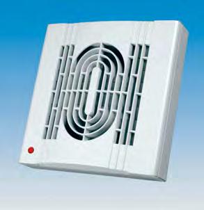 M-IN VENTILATORI CIVILI MODELLI: Ventilatore elicoidale mod. M-IN da parete per espulsione diretta all esterno o per convogliare l aria in brevi canalizzazioni.