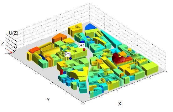 Valutazione di impatto odorigeno in area urbana (b) Figura 2-1: Vista e aerea della città di Verona (a), dominio computazionale corrispondente ad Area 1 (b) e Area 2 (c).