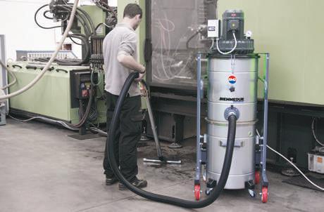 normali lavori di pulizia con un livello moderato di polvere Scuotifiltro manuale per la pulizia del filtro in dotazione con tutte le macchine.