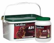 conuri sudamericani. Nutribird A19-800 g Nutribird A19-3 Kg E422012 E422014 Grassi 12 % Fibre 3 % Vitamina E 80 mg./kg Vitamina K 3 mg.
