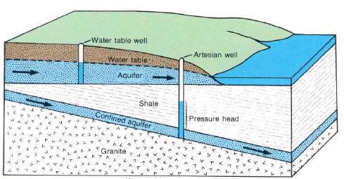 Un acquifero è una roccia fratturata o un terreno sciolto che può immagazzinare acqua, farla circolare e restituirla in quantità apprezzabili.