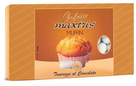 Maxtris Delizia al Limone (Gluten Free) Mandorla tostata avvolta da uno strato di cioccolato bianco al gusto di delizia al limone, ricoperto da un sottile