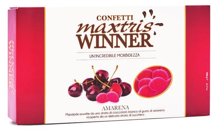 WINNER Confezioni da 1 kg NOVITÀ 2016/17 Maxtris Winner Limone (Gluten Free) Confetto con