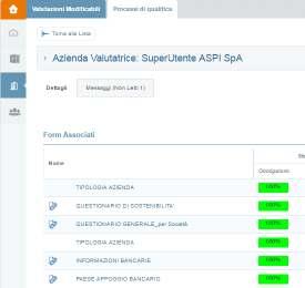 Page 25/27 Si seleziona la DENOMINAZIONE VALUTAZIONE per accedere ai dettagli.