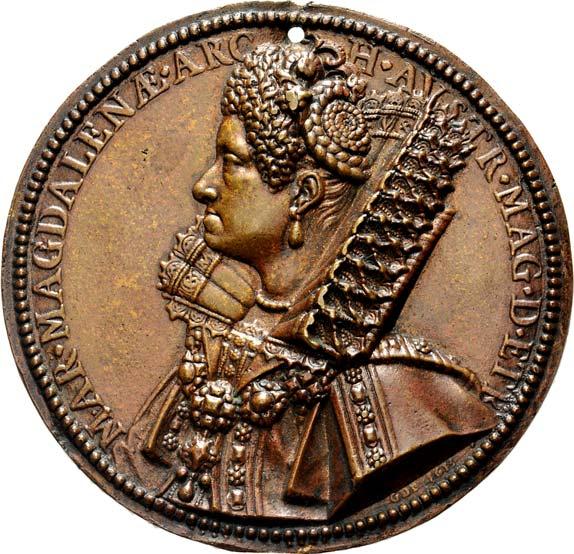 SPL 300 Sposò Cosimo II de Medici nel 1608; fu reggente per il figlio Ferdinando II de Medici