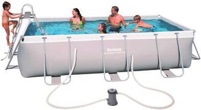 PISCINE CON TELECOMANDO LUCI WIRELESS E COPERTURA 986306 Lay-Z-Spa TM Paris. Per 4/6 adulti.