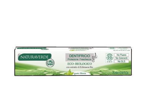 with organic aloe vera gel mint flavour no parabens - no dyes Contenuto-Content: 400 ml Imballo-Box 12 pz/pcs con estratto di Echinacea Bio gusto Menta no fluoro