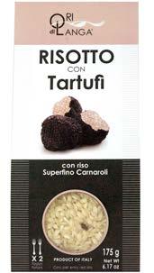 I RISOTTI RISOTTO RISOTTO CON TARTUFI Ingredienti caratterizzanti: riso Carnaroli, tartufo d estate (Tuber aestivum