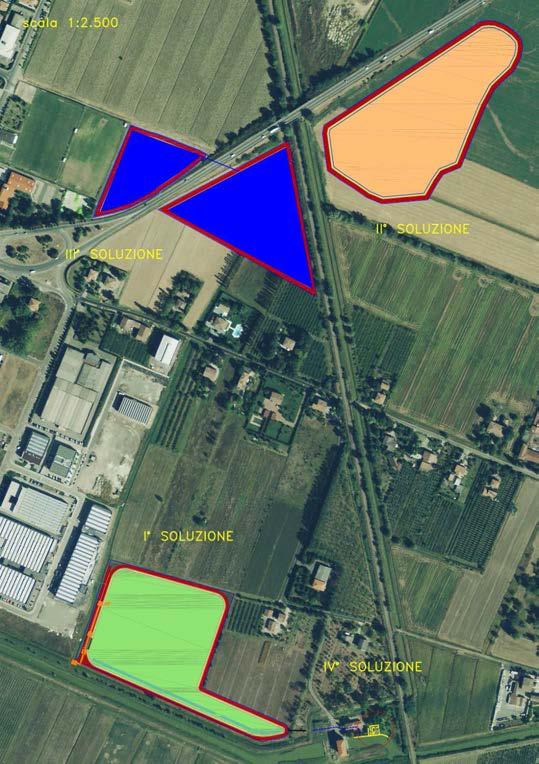 7 Confronto tra alternative progettuali Le soluzioni progettuali prese in considerazione dal Consorzio di bonifica per individuare la soluzione migliore dal punto di vista tecnico ed economico per