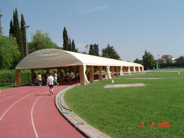 Copertura presso il Campo Scuola di Grosseto