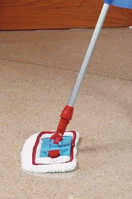 excellent floor cleaning trapezoidal shape to reach and clean the edges too joint blocking Lock-ystem to