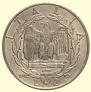 123 AC R qfdc/fdc 500 1244 2 Lire 1942 Impero XX -