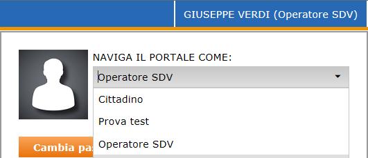 Figura 17 - Frm di inseriment nuv peratre Una vlta cmpilati i campi bbligatri e cliccat sul tast in verde Salva, si cnclude il prcess di censiment del nuv Operatre e l utente acquisisce la prfilazine