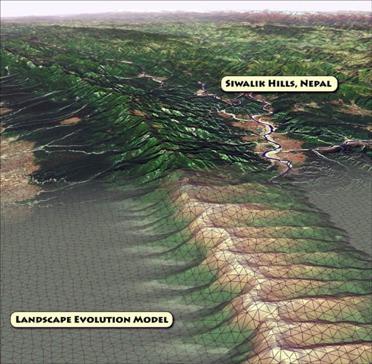 Processi diffusivi vs avvettivi Processi diffusivi sono processi dominati dal trasporto di sedimenti dai versanti ed agiscono con l arrotondamento della topografia e riempiono le