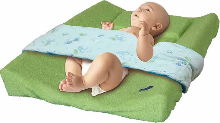 Linea Cover spugna Coprifasciatoio PROTECT La fascia di sicurezza protegge il bebè da pericolosi ribaltamenti ed