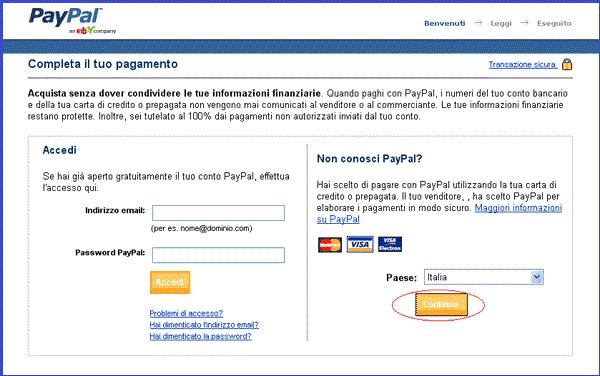 Pagamento 10. cliccare su Continua con il pagamento, verificare i dati riepilogativi e selezionare la modalità di pagamento. A.