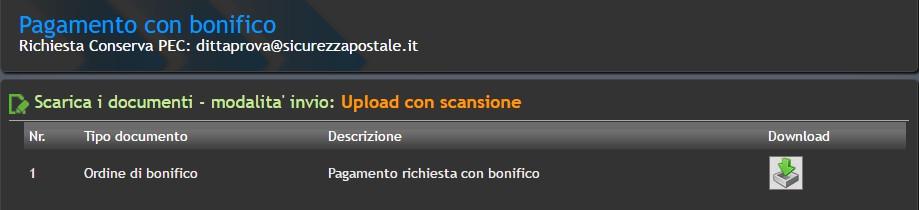 B1. cliccare sul pulsante Procedi con Bonifico e poi su Continua. B2. scaricare le indicazioni per l'effettuazione del bonifico e poi su Avanti B3.