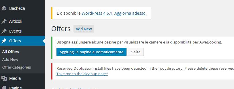 GUIDA RAPIDA ALLA MODIFICA DEL SITO Login Per effettuare l accesso al pannello amministrativo del sito collegarsi all indirizzo http://www.grandhotellezagare.