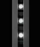 PRISMA ARCHITECTURAL Q-LED Sorgenti luminose W n.3 LED - 7,2 W Q-LED 900 POWER LED 220/240 V 50/60 HZ - n.3 LED - 7,2 W - - GR3 I 3000 A2 A3 A75/M - 446 lm 289 lm 50000 h L70-301535 - n.