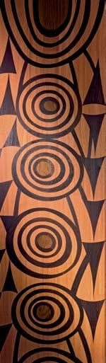 PANGA - PANGA Provenienza/Origin: Mozambico - Mozambique Inlaid wooden floor custom made.