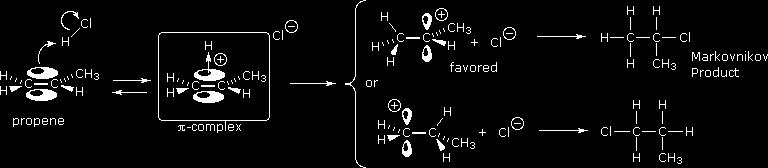 Poiché il carbocatione secondario porta due gruppi alchilici sul carbonio che ospita la carica positiva, questa sarà più "indebolita" e quindi meno