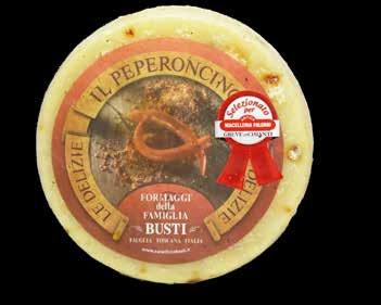 (bacon) kg 0,400 approx Spicy pecorino cheese kg 1