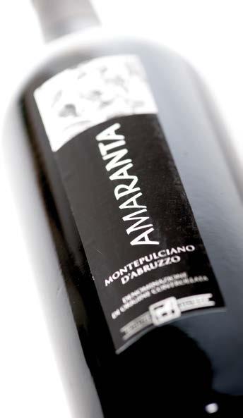 AMARANTA Montepulciano D Abruzzo DOP Amaranta Montepulciano D Abruzzo è la conferma dell eccezionalità di un terroir come quello della zona di Crecchio.