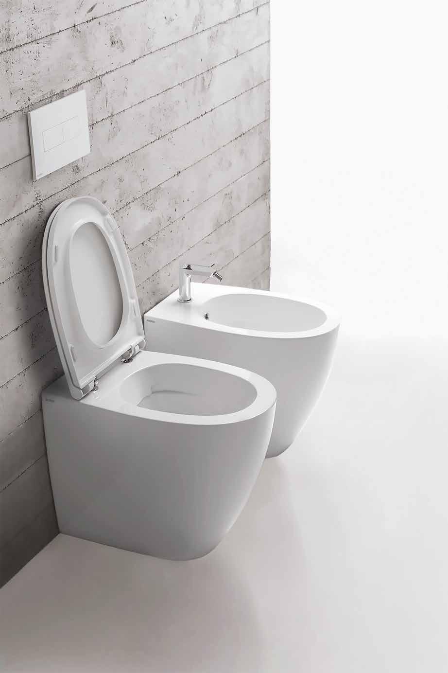 Floor-mounted WC and bidet 54. MD003.