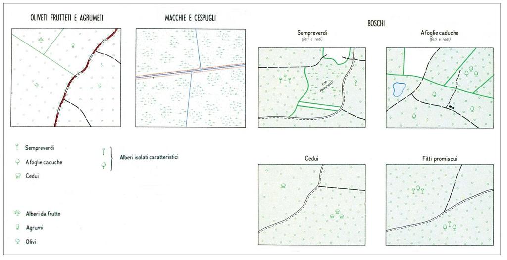 Segni convenzionali usati nelle carte topografiche e