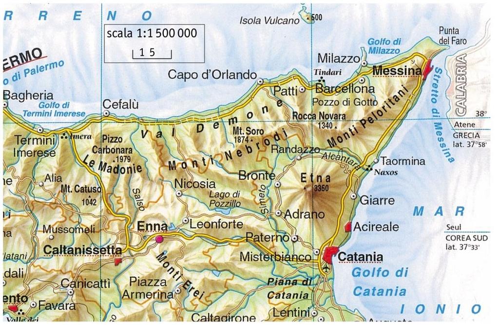 Il simbolismo cartografico Lumeggiamento obliquo.