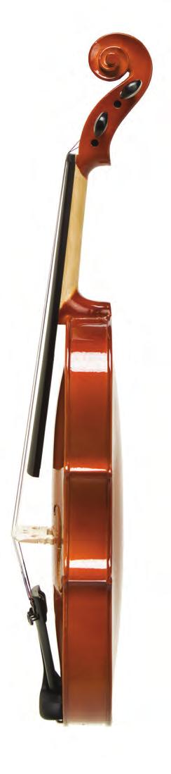 Student Violin VM 301 Available: VM 30118 VM 30114 VM 30112 VM 30134 VM 30144 Tavola abete, filetto in fibra, leggera sgusciatura Fondo e fasce acero non marezzato.